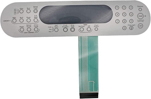 08174711-A For KitchenAid Oven Range TOUCHPAD ONLY - NO Metal Back Part # Model