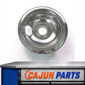 695734-I For OEM Frigidaire Stove Oven Range Chrome 6" Drip Bowl Part # Model