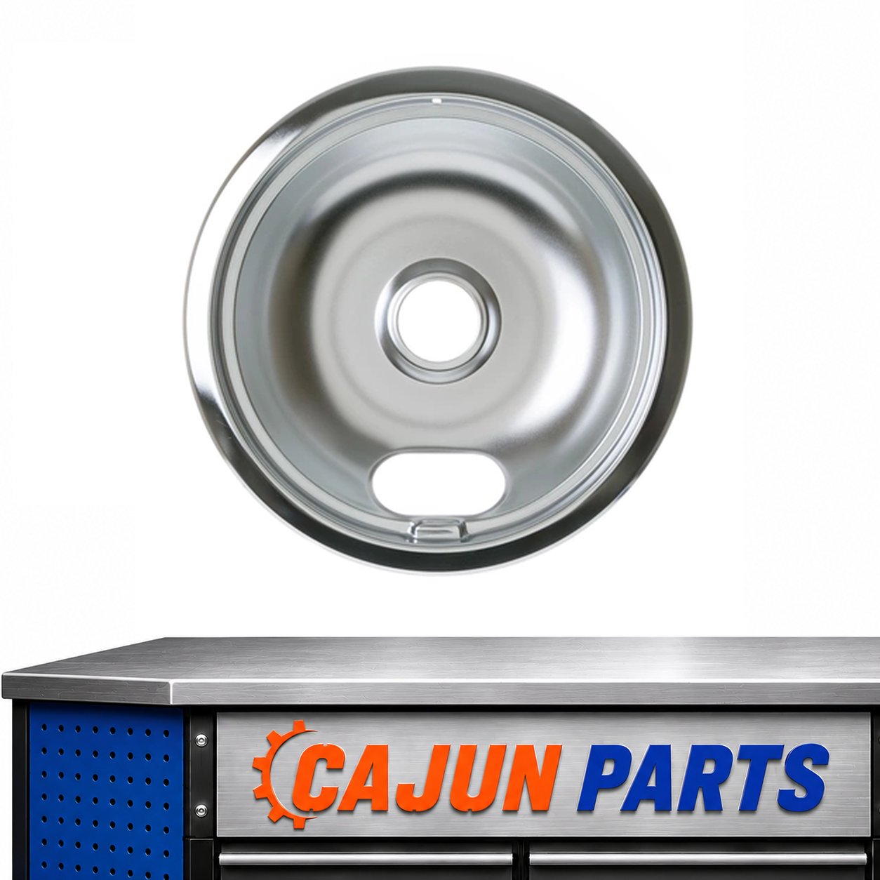696442-V For OEM Kenmore Stove Oven 8" Chrome Drip Bowl Part # Model NR1206