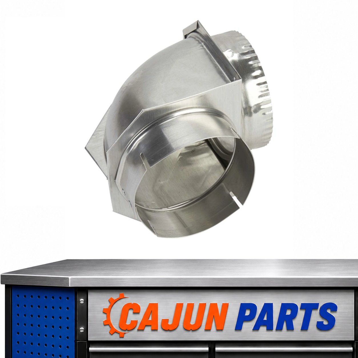 AP3969117-A For OEM Kenmore Dryer 4" Diameter Aluminum Vent Elbow Part # Model
