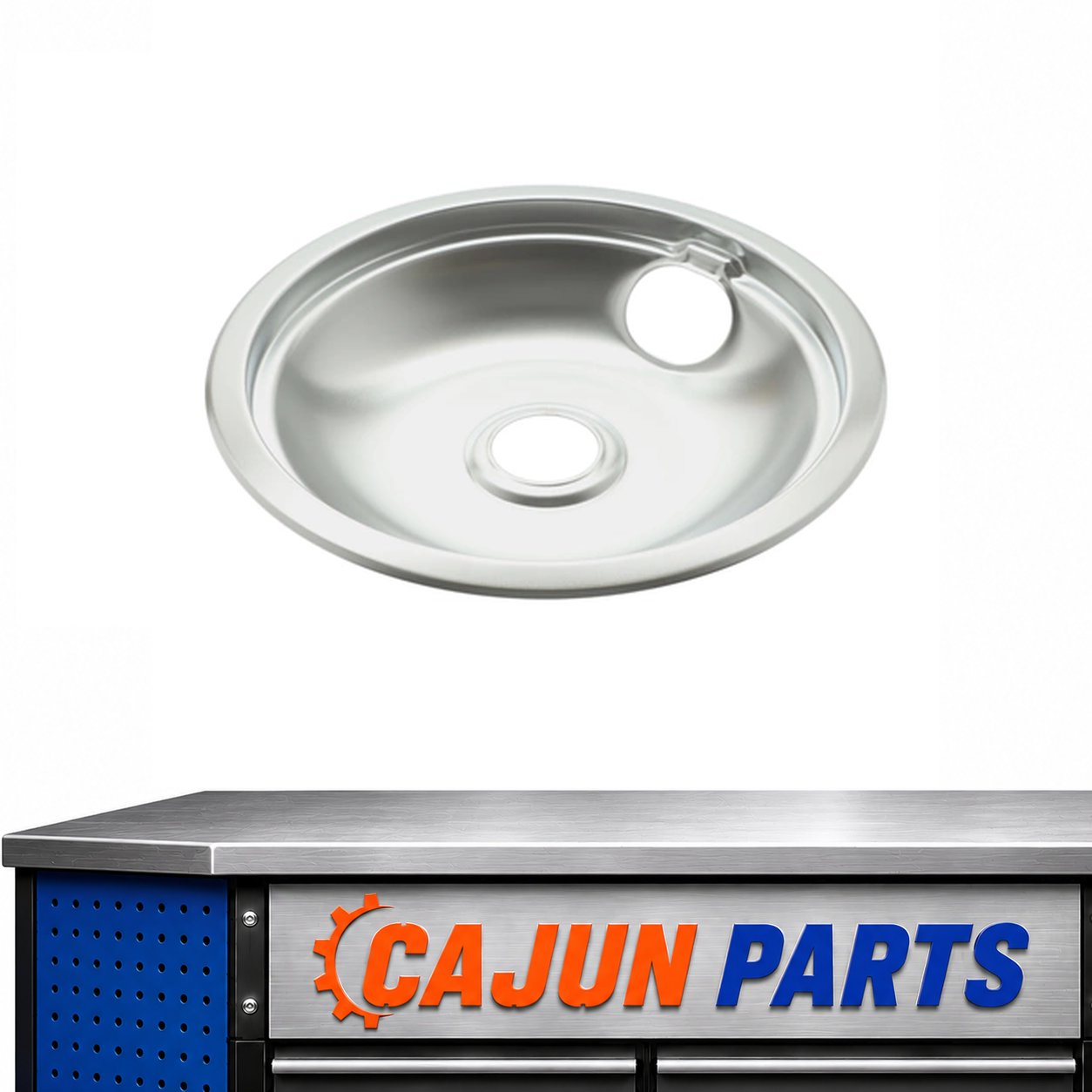 595734-C For OEM Frigidaire Stove Oven Range Chrome 8" Drip Bow Part # Model