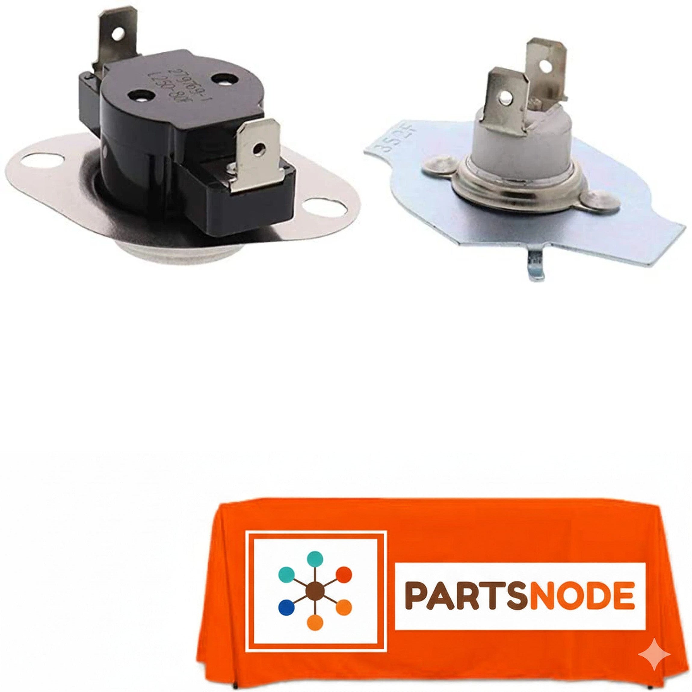 PS1182154-A For Kenmore Dryer High Limit Thermostat Thermal Fuse Kit NR1204