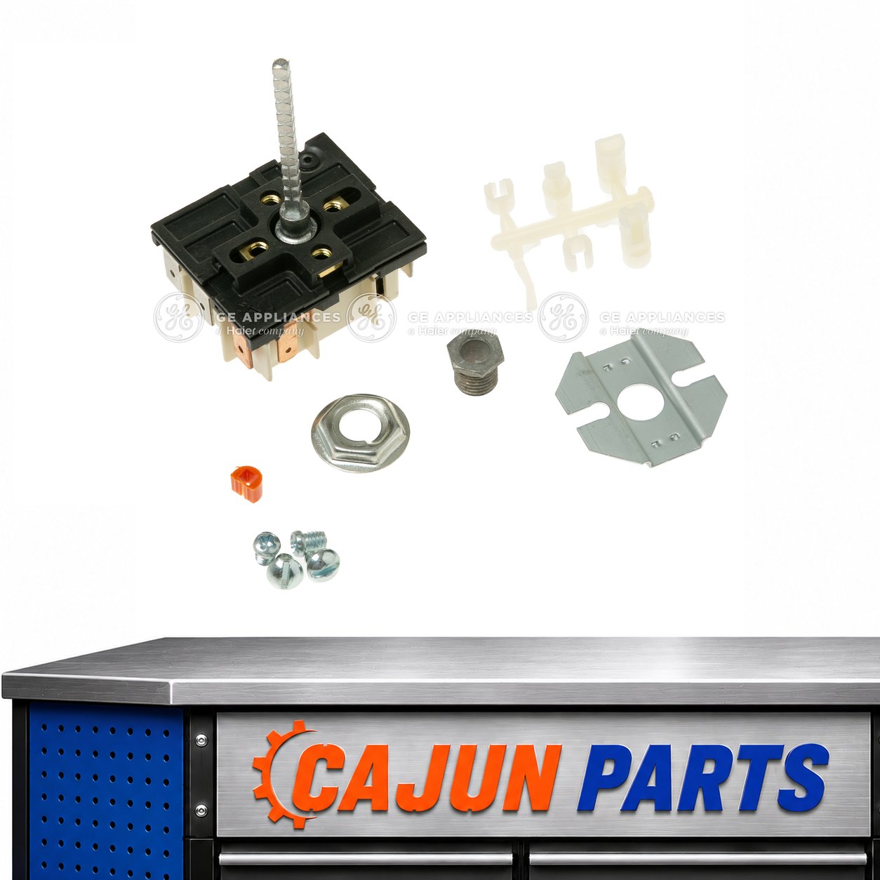66961261-J For OEM Hotpoint Cooktop Burner Infinite Switch Part # Model NR1204
