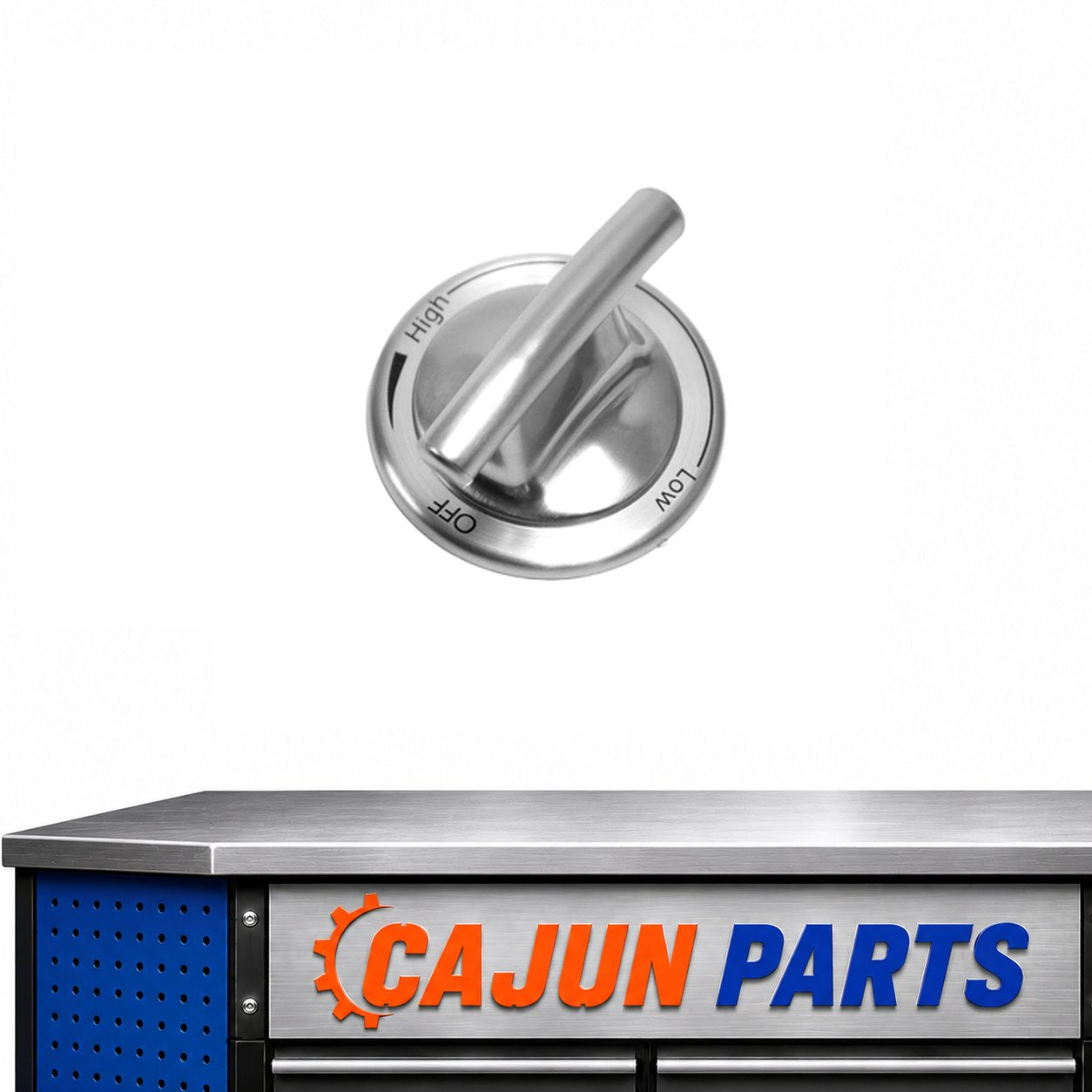 AP6011271-A For OEM JennAir Oven Range Stove Top Burner Knob Chrome Part # Model