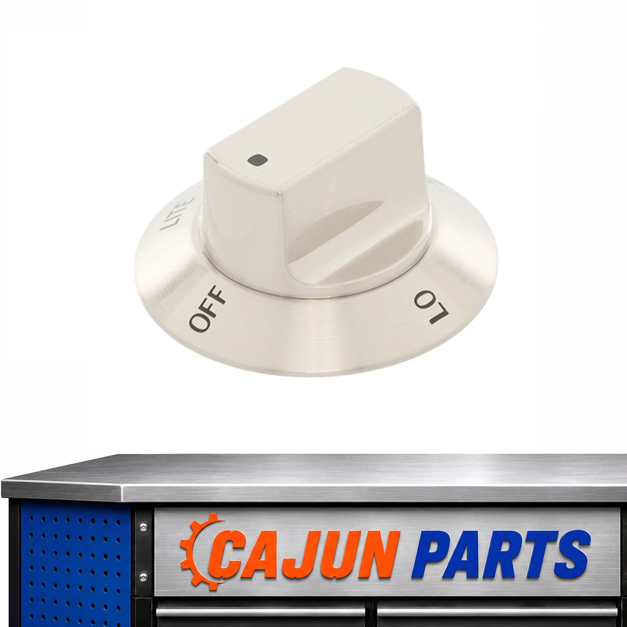 AP3960421-A For OEM Electrolux Oven Range Stove Top Burner Knob Chrome