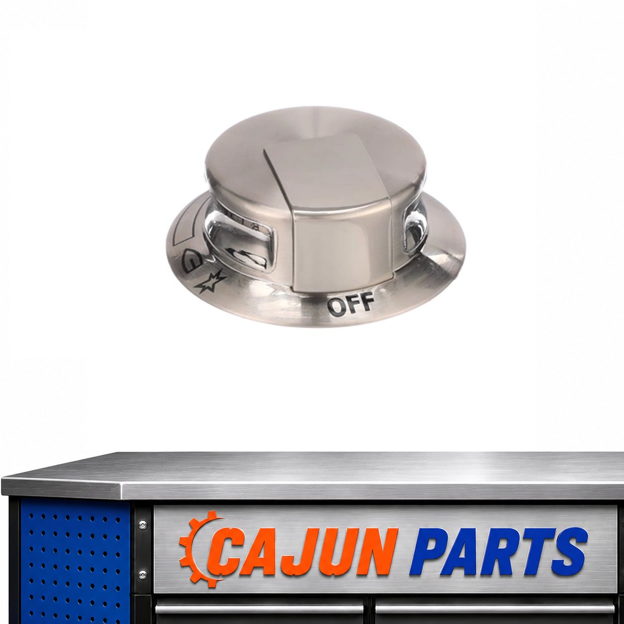 AP4322276-A For OEM Electrolux Oven Range Stove Top Burner Knob Chrome