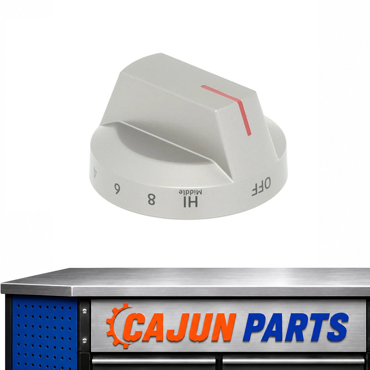 AP6997586-A For OEM Samsung Oven Range Stove Top Burner Knob Chrome Part # Model
