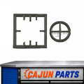 AP6893023-A PS12728576 For OEM Whirlpool Stove Burner Grate Part # Model NR1204