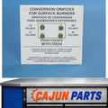 AP6016213-A PS11749497 For OEM Whirlpool Stove LP Conversion Kit Part # Model