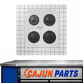AP6017367-A PS11750664 For OEM Whirlpool Stove Surface Burner Cap Part # Model