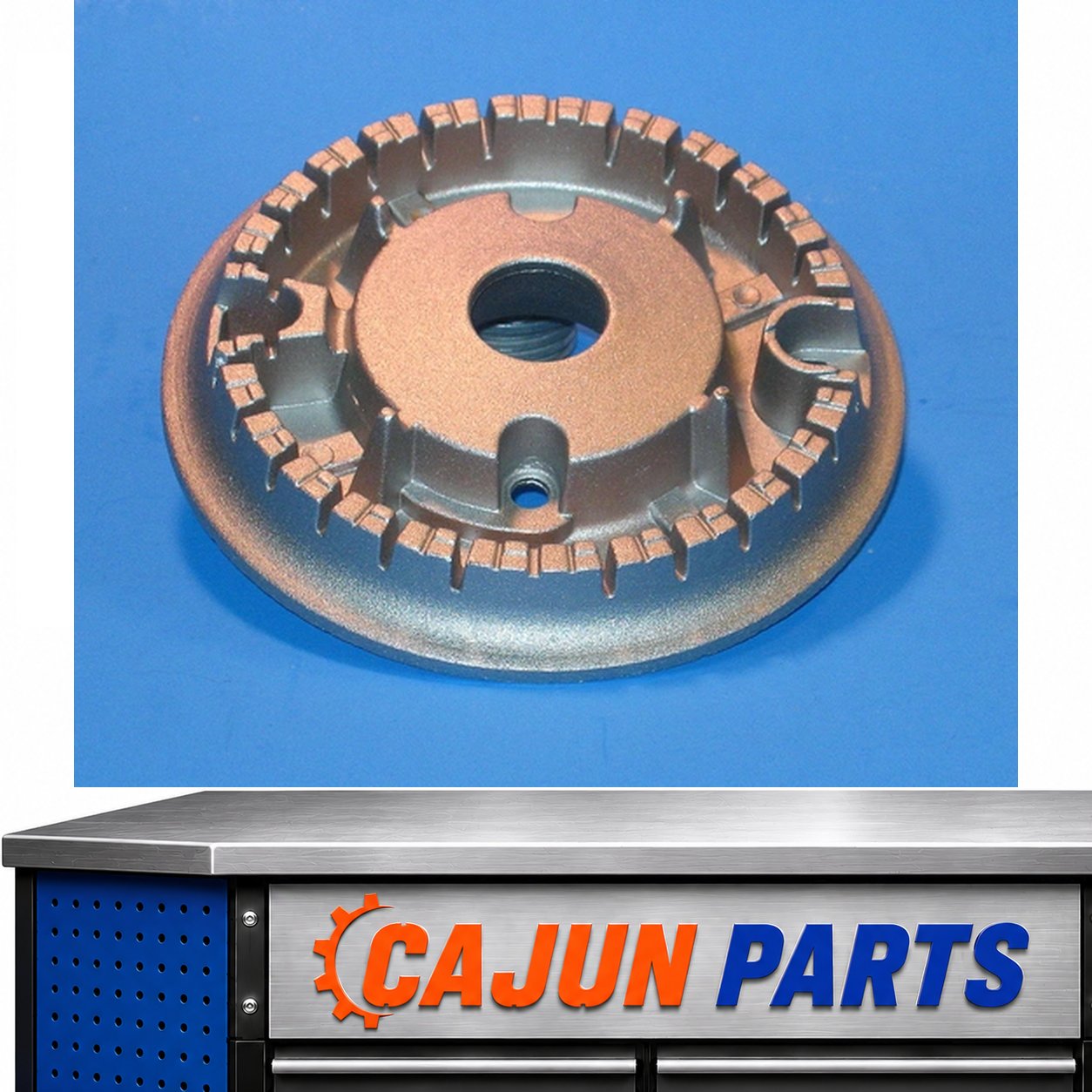 74345711-A For OEM Whirlpool Stove Burner Base (16K) Part # Model NR1204 -XR237X