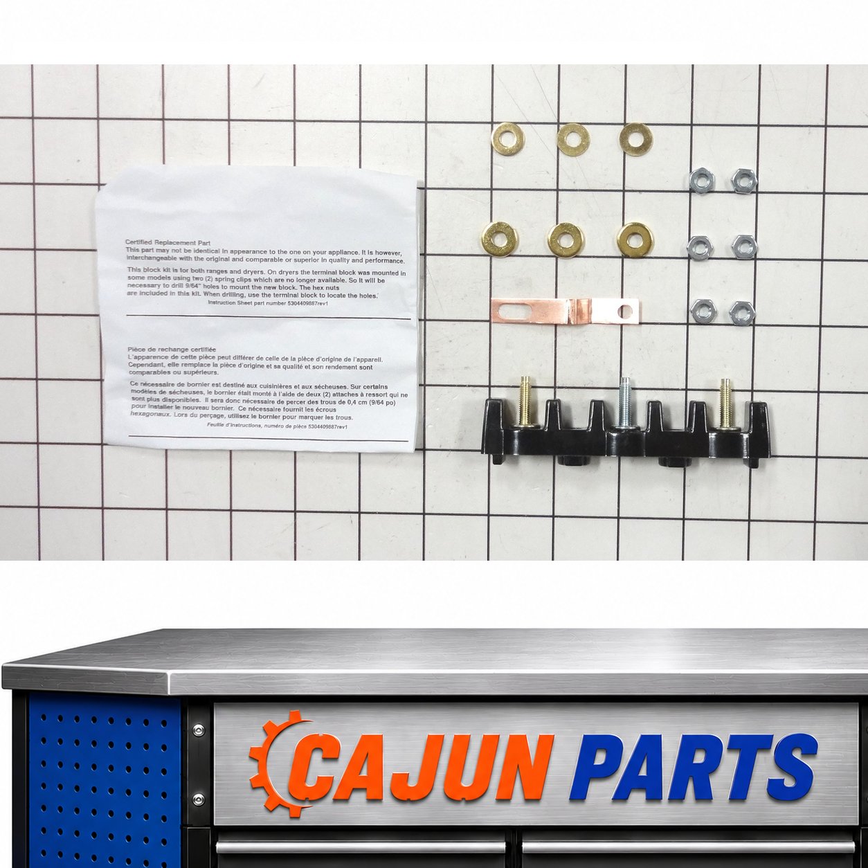 506174-F For OEM Kenmore Cooktop Oven Terminal Block Assembly with Hardware