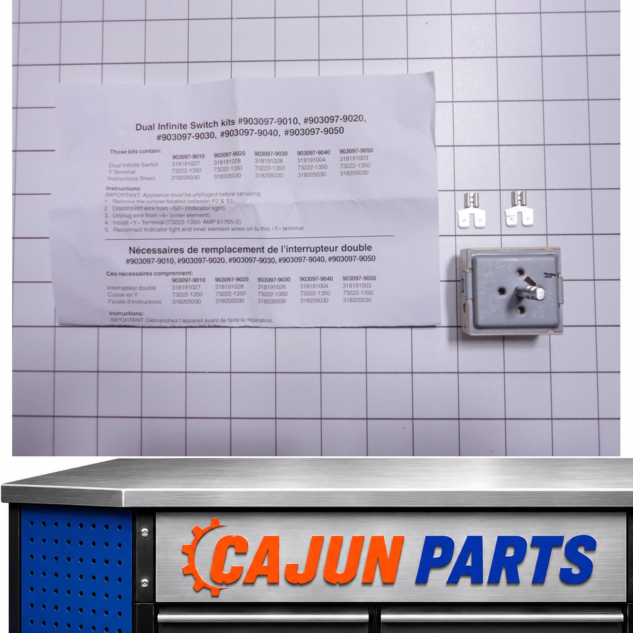AP4315785-A PS1993804 For OEM Kenmore Cooktop Oven Switch Kit Part # Model