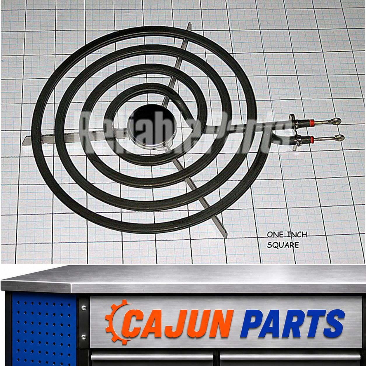 66475711-A For OEM Magic Chef Cooktop Surface Element Part # Model NR1204