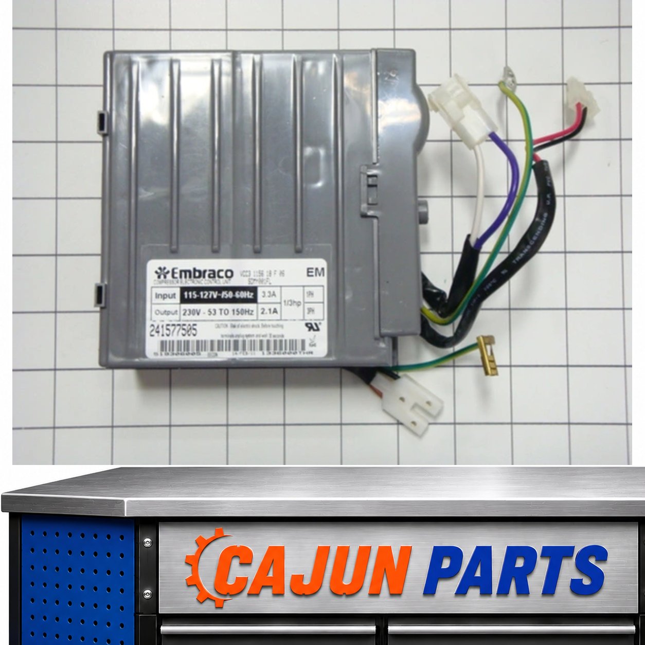 2421632-A For OEM Electrolux Refrigerator Inverter Part # Model NR1204 -XR237X
