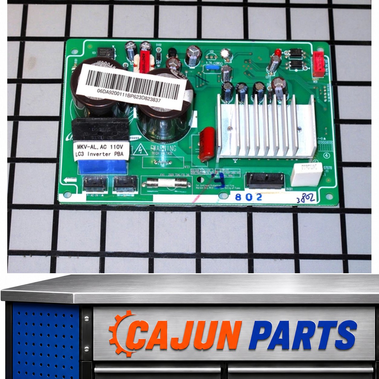 AP5582584-A For OEM Samsung Refrigerator Inverter PCB Assembly Part # Model