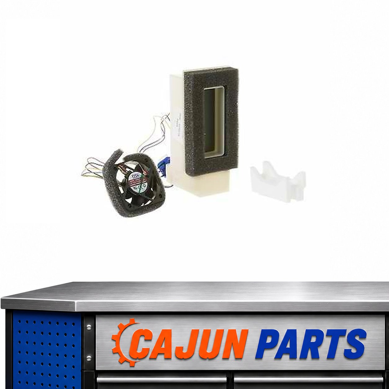 AP5953781-A PS10059622 For OEM GE Refrigerator Damper Fan Assembly Part # Model