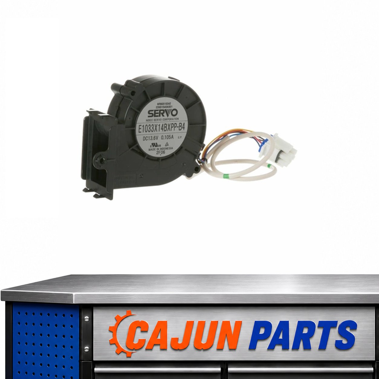 AP7186336-A For OEM GE Refrigerator Icemaker Fan with Thermistor Part # Model