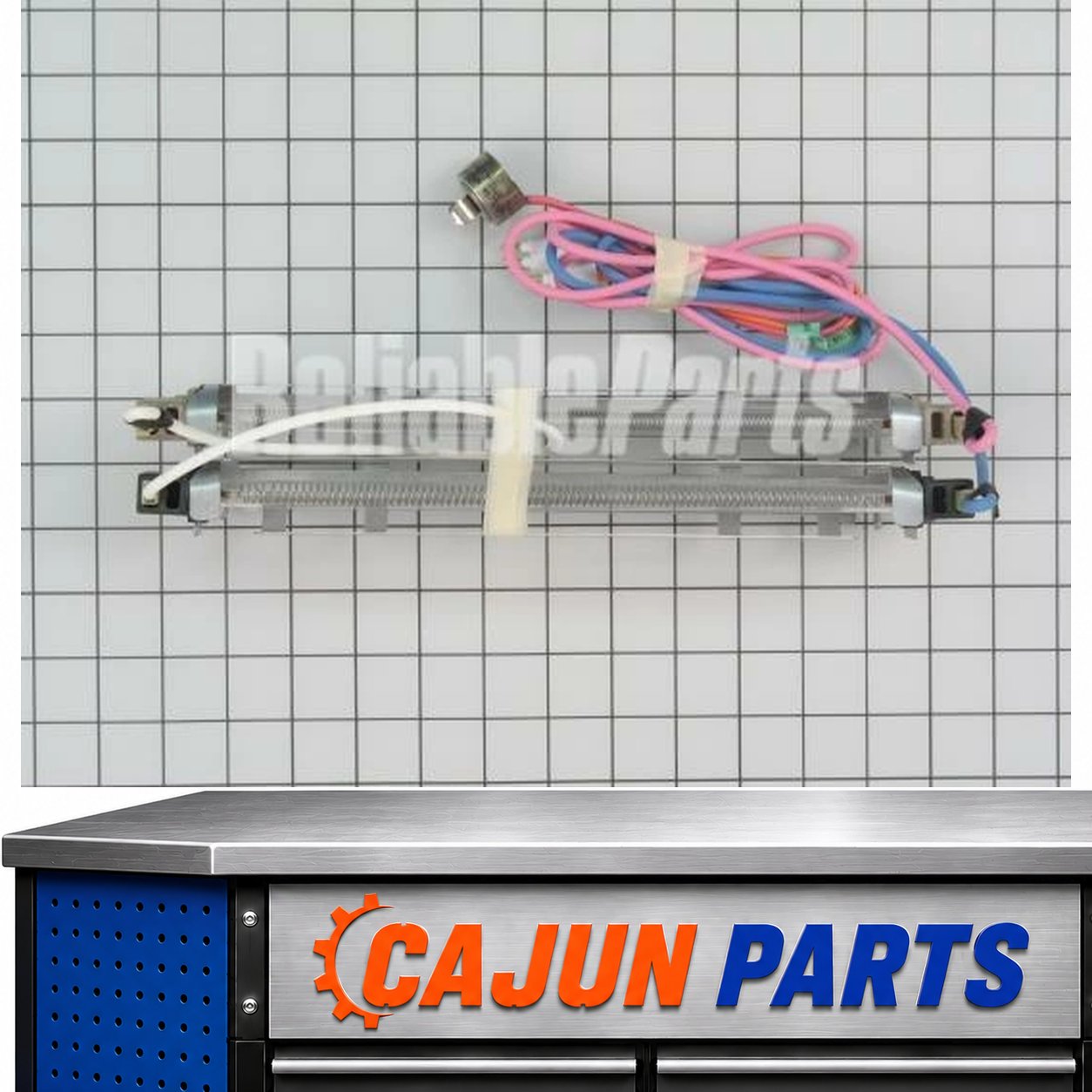 439303-A For OEM Kenmore Refrigerator Defrost Heater with Bi-metal Part # Model