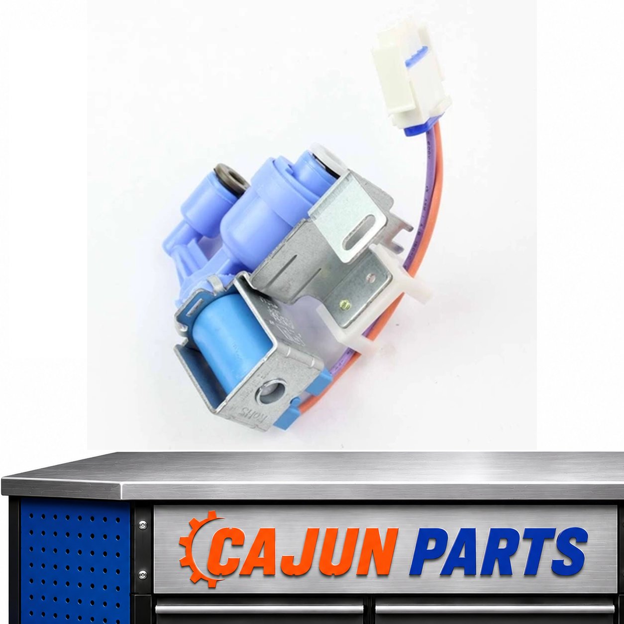 4370968-B For OEM GE Refrigerator Ice Water Valve Assembly Part # Model NR1205