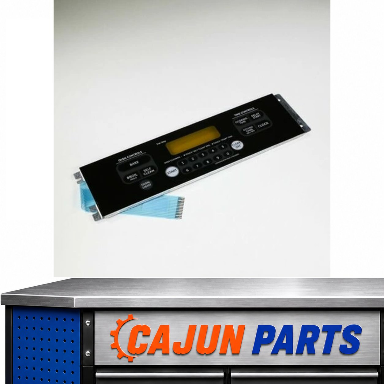 AP3860586-A PS1017686 For OEM GE Stove Range Control Board Overlay Part # Model