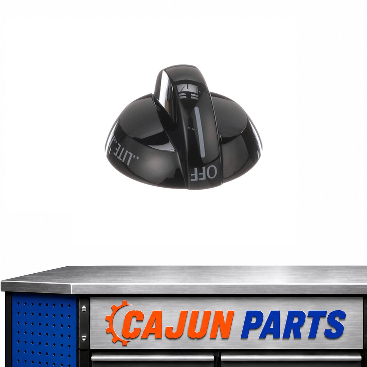 1351991-B For OEM Frigidaire Stove Oven Black Range Top Burner Valve Knob NR1227