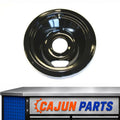 893442-C For OEM GE Stove Oven 6-Inch Black Drip Bowl Part # Model NR1206