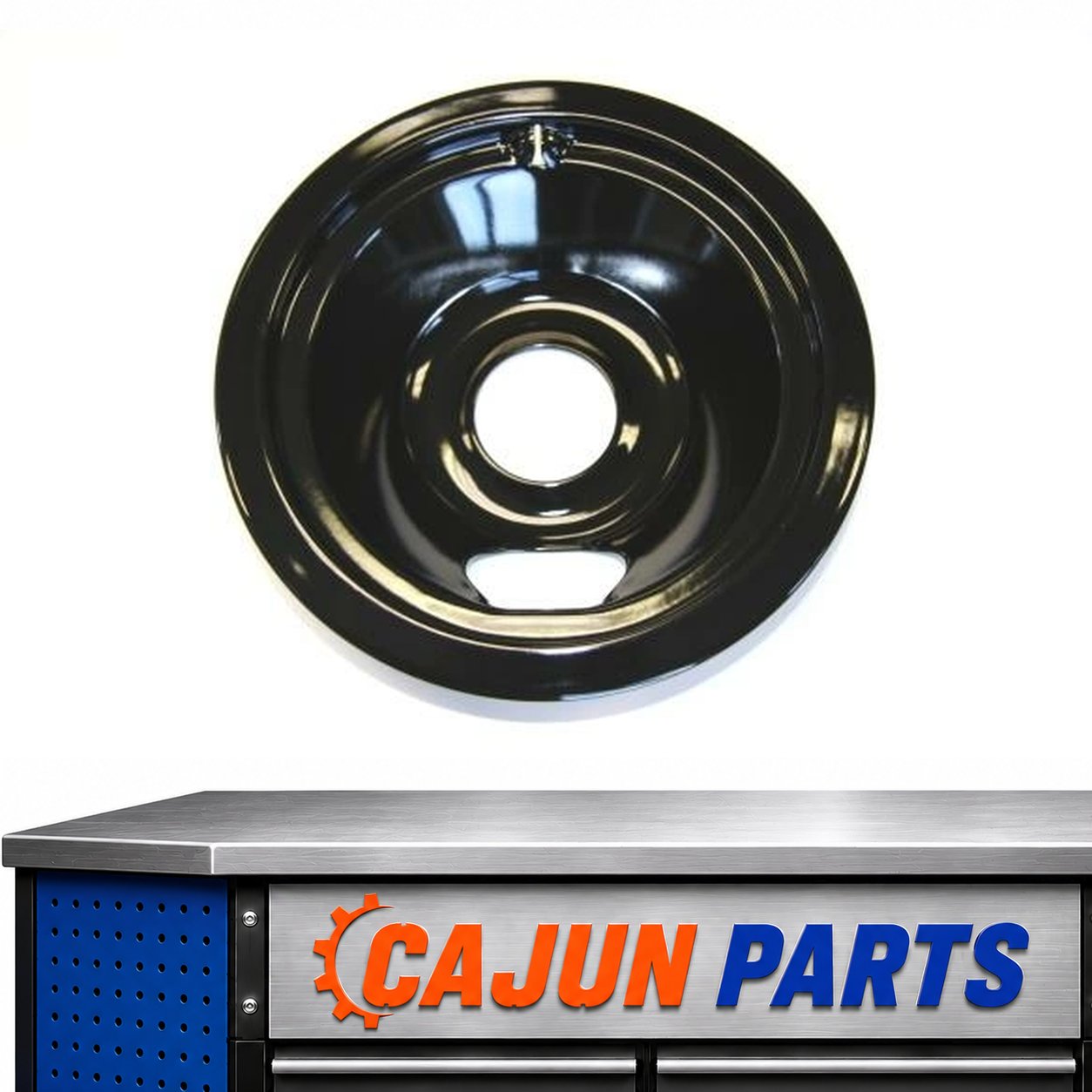 893442-A For OEM Kenmore Stove Oven 6-Inch Black Drip Bowl Part # Model NR1206