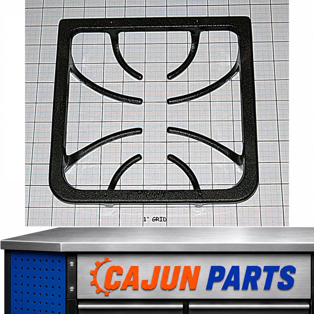 AP5684707-A PS7784070 For OEM Frigidaire Stove Black Set of Grates Part # Model