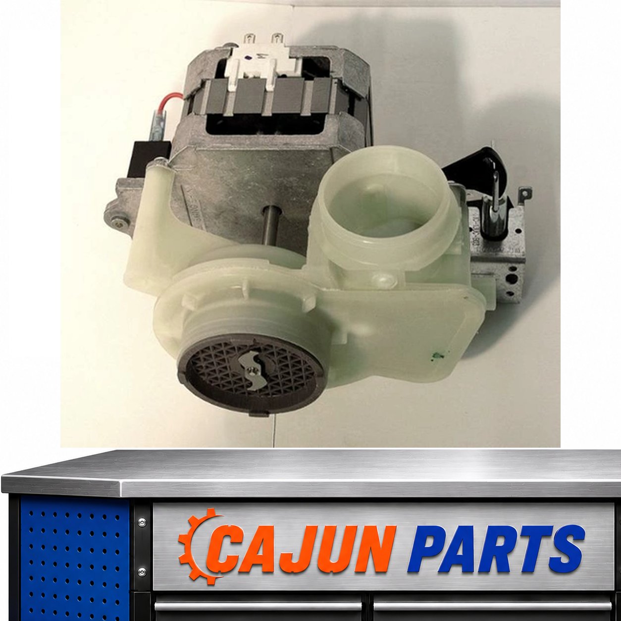 1496843-B For OEM GE Dishwasher Drain Pump and Motor Assembly Part # Model