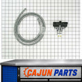258979-B For OEM Frigidaire Dishwasher Black Door Latch Assembly Part # Model