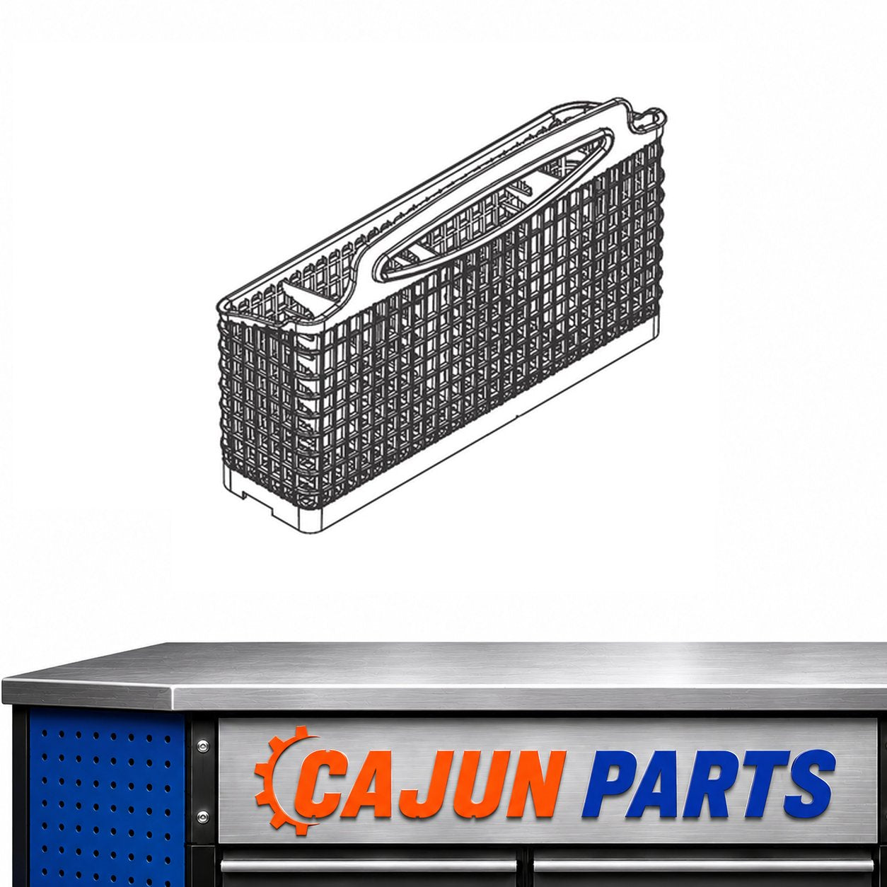 AP6989563-A PS16218301 For OEM Kenmore Dishwasher Silverware Basket Part # Model