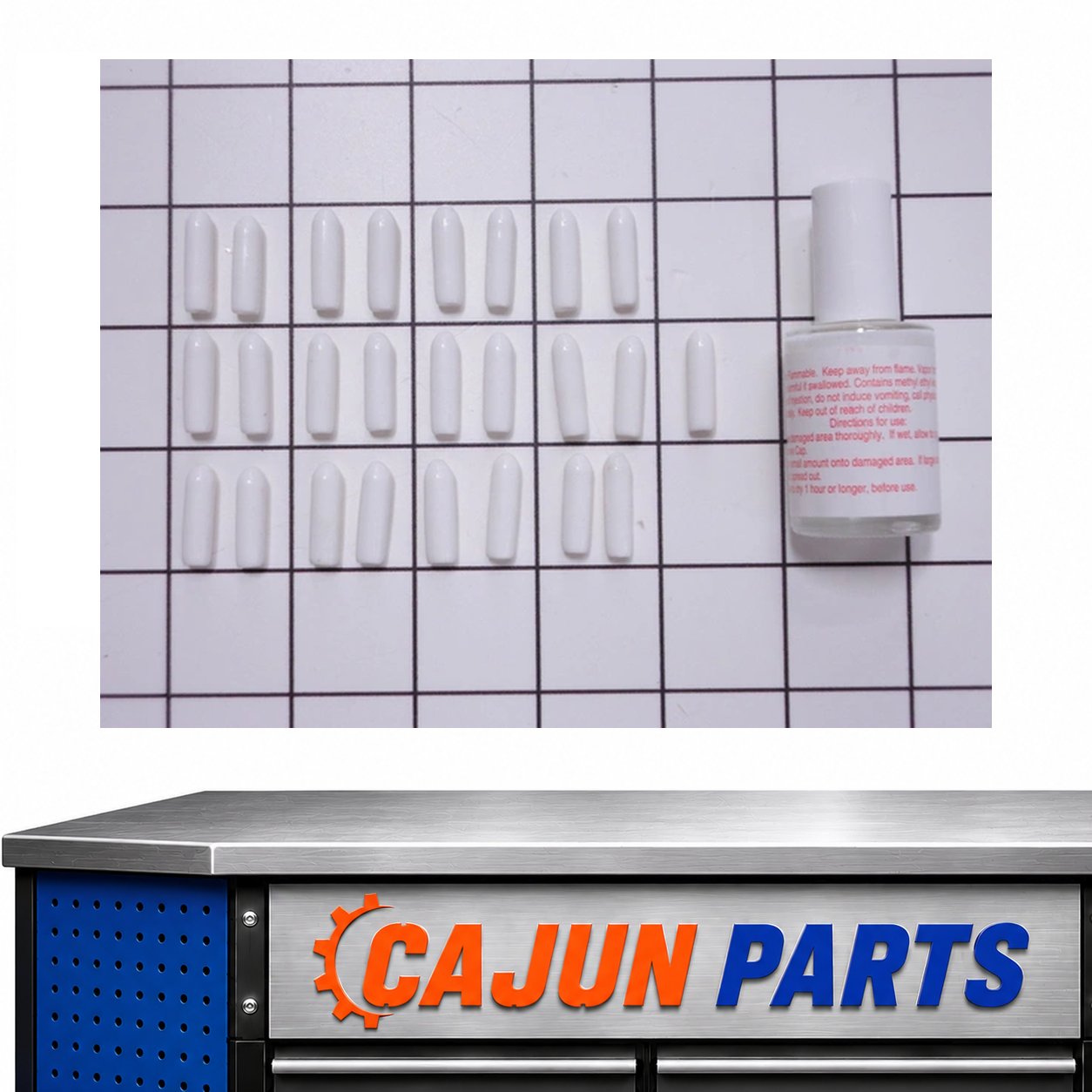 AP2591536-A For OEM Kenmore Dishwasher Rack Repair Tine Paint Part # Model