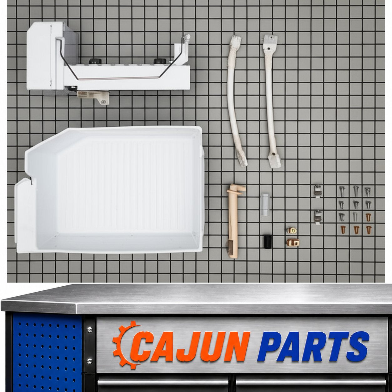 AP7227097-A For OEM Kenmore Refrigerator Ice Maker Assembly Part # Model NR1205