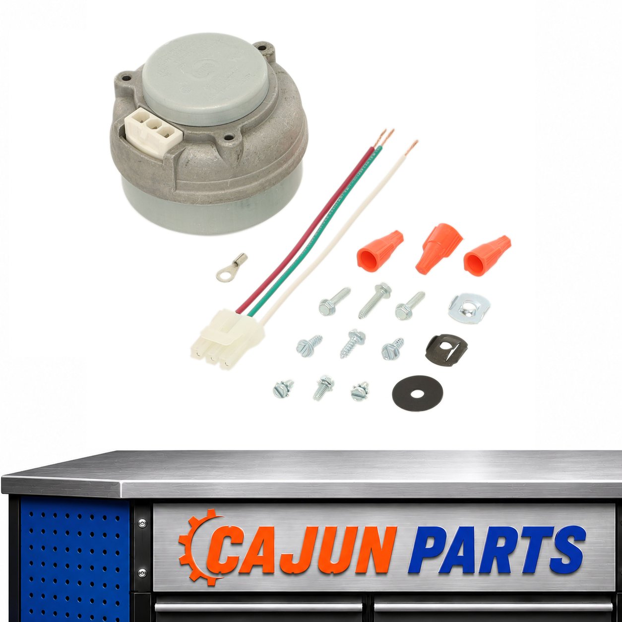 07132711-F For OEM KitchenAid Refrigerator Condenser Fan Motor Part # Model