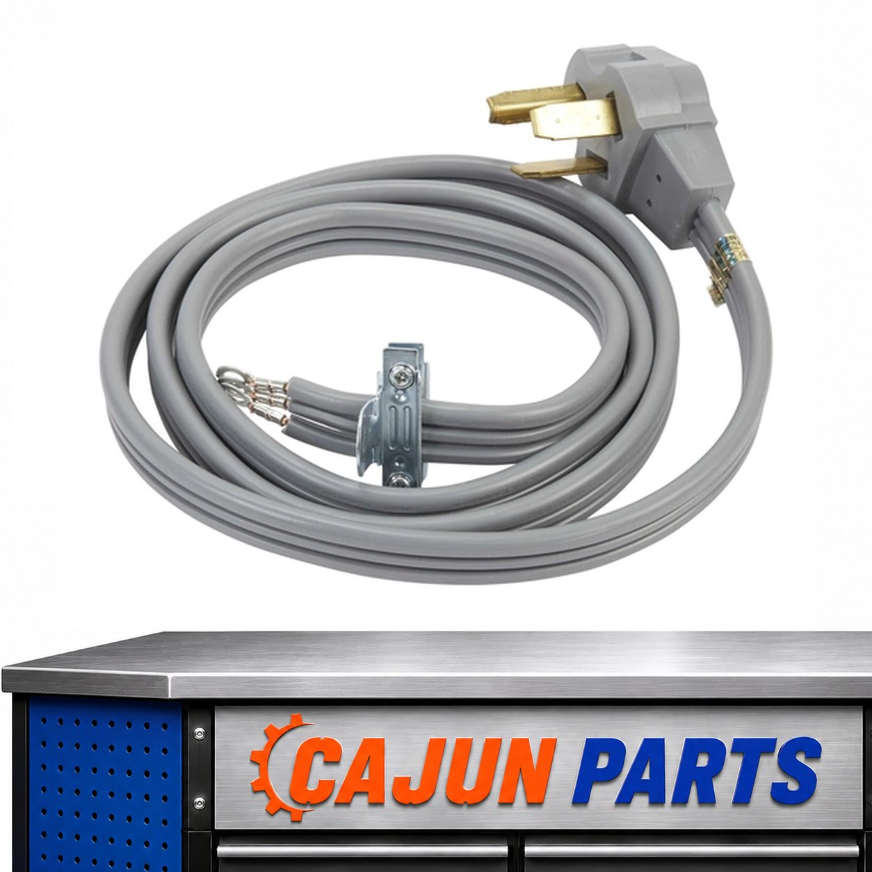AP3966407-A For OEM Whirlpool Dryer 6' 3-Wire 30 Amp Power Cord Part # Model