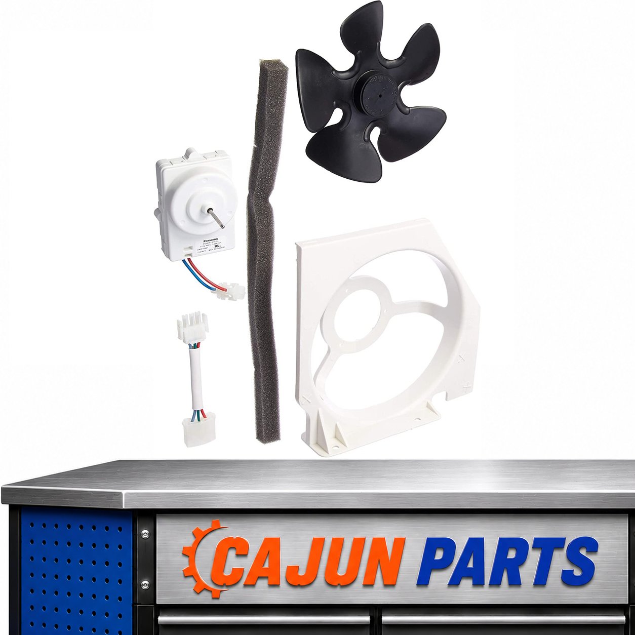 AP6034262-A For OEM Kenmore Freezer Fan Motor Kit Condenser Part # Model NR1204