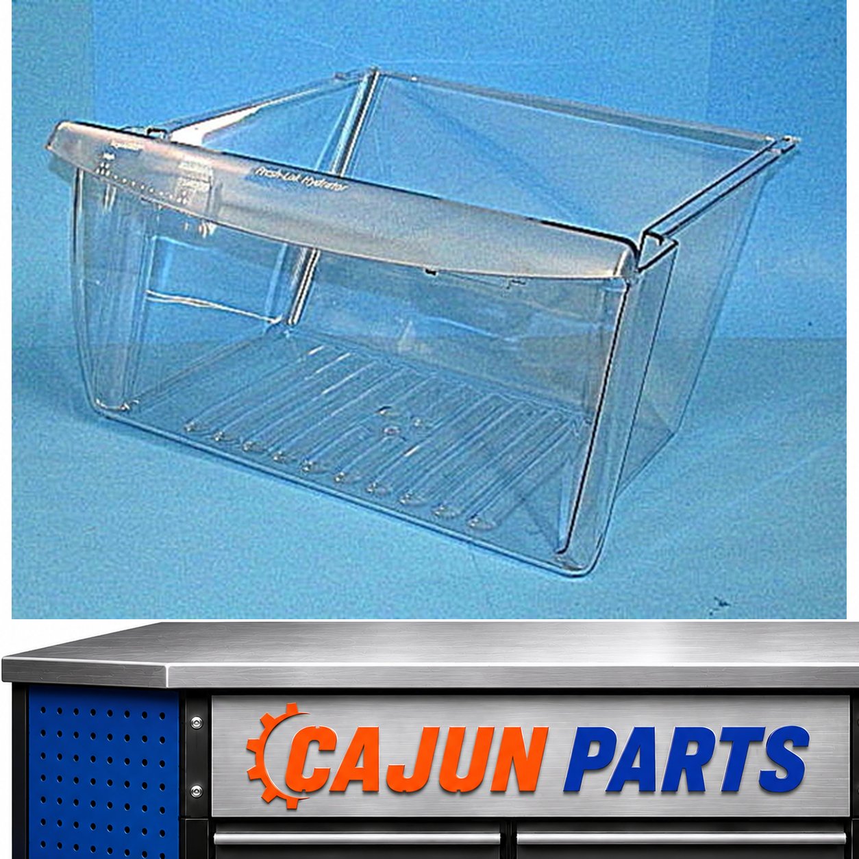 7121632-A For OEM Frigidaire Refrigerator Crisper Pan Part # Model NR1204