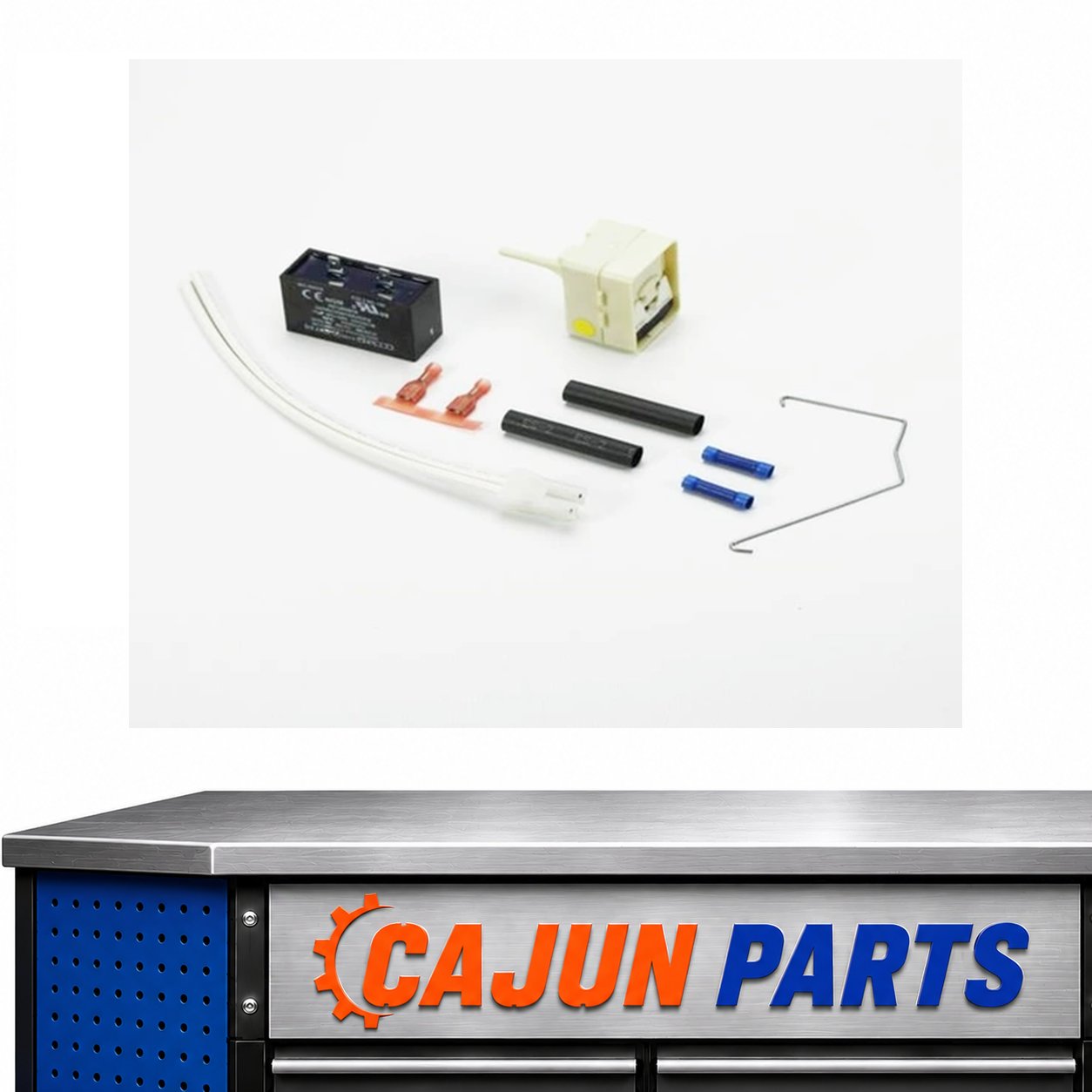 1669868-B For OEM Frigidaire Refrigerator Starter Relay and Plug Kit NR1204
