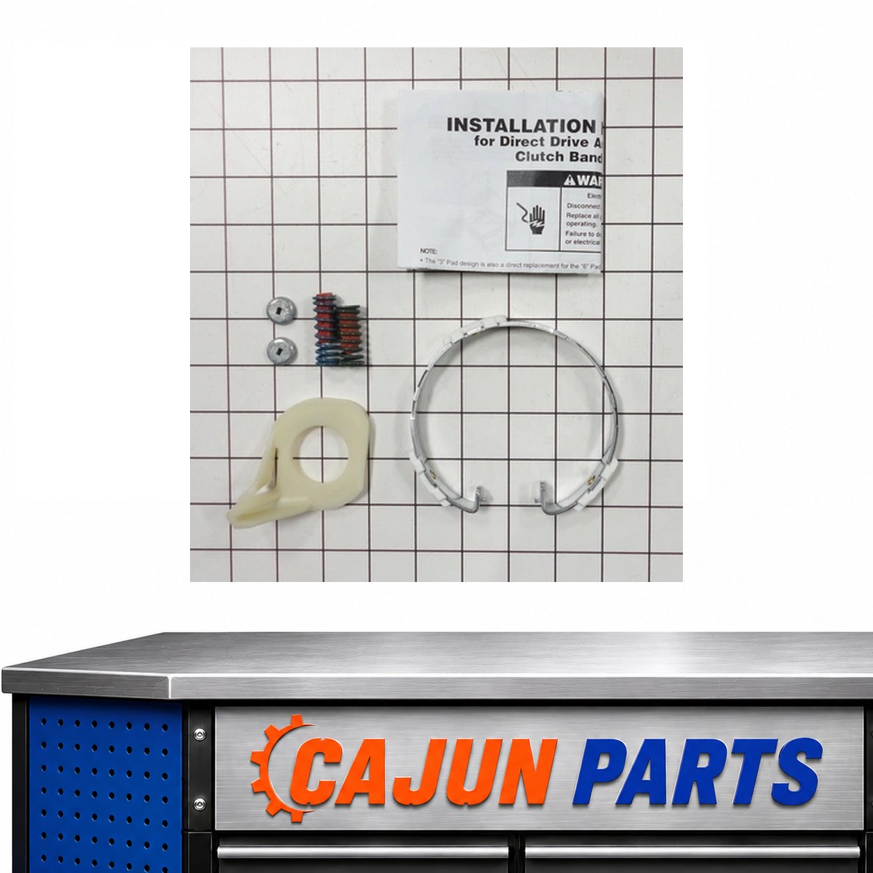246433-A For OEM Estate Roper Washer Clutch Band and Lining Kit Part # Model