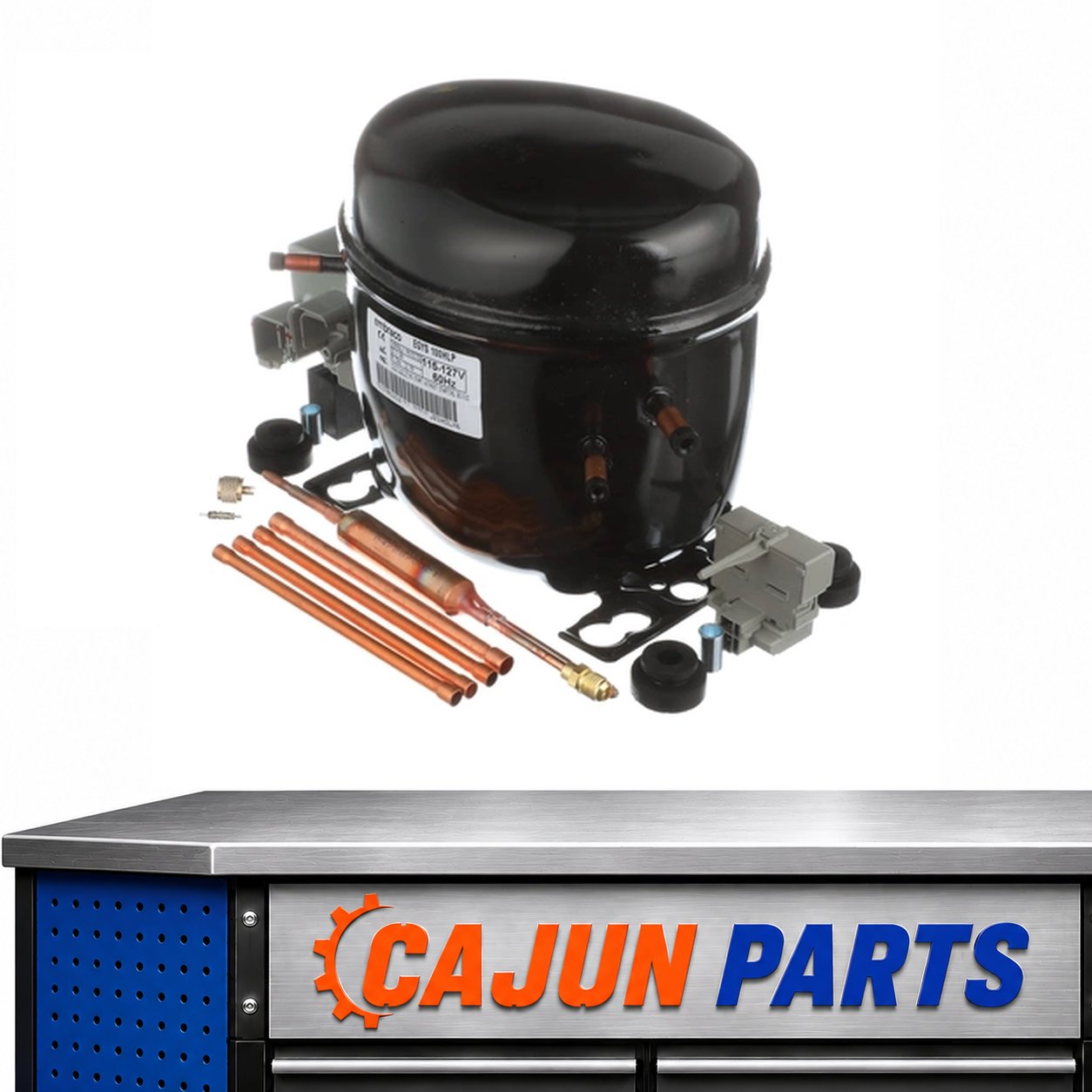 6080852-A For OEM Crosley Amana Refrigerator Compressor Part # Model NR1205