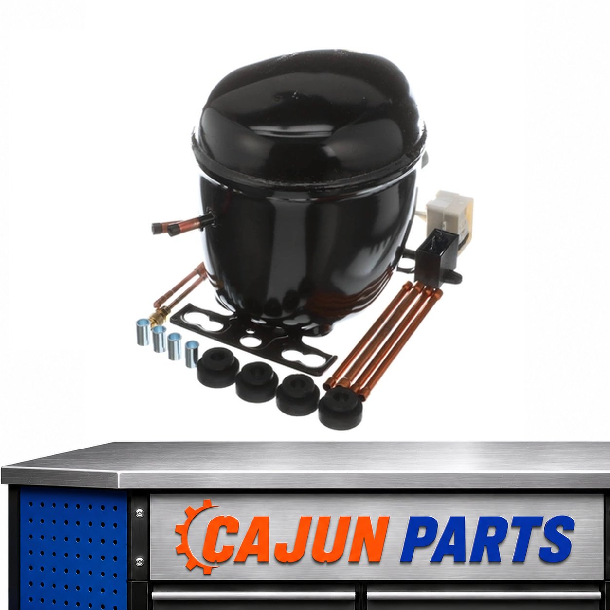 3080852-A For OEM KitchenAid Amana Refrigerator Compressor Part # Model NR1204