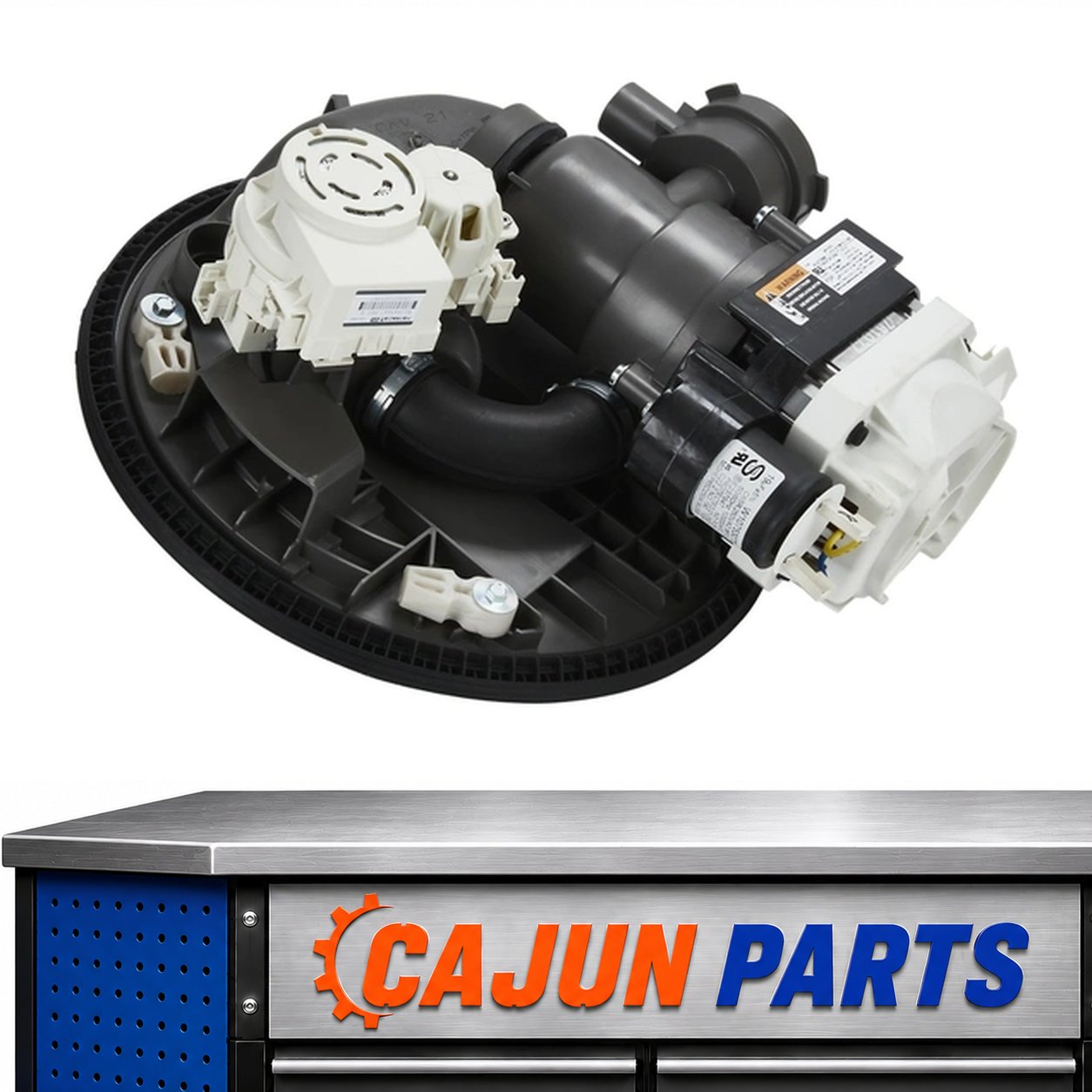 AP6003538-A For OEM KitchenAid Dishwasher Pump and Motor Assembly Part # Model
