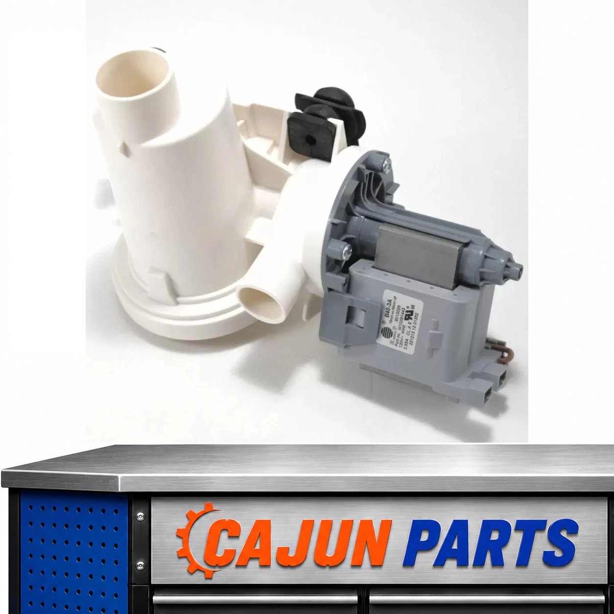 AP6020786-A For Whirlpool Washer Water Drain Pump Assembly Part # Model NR1204