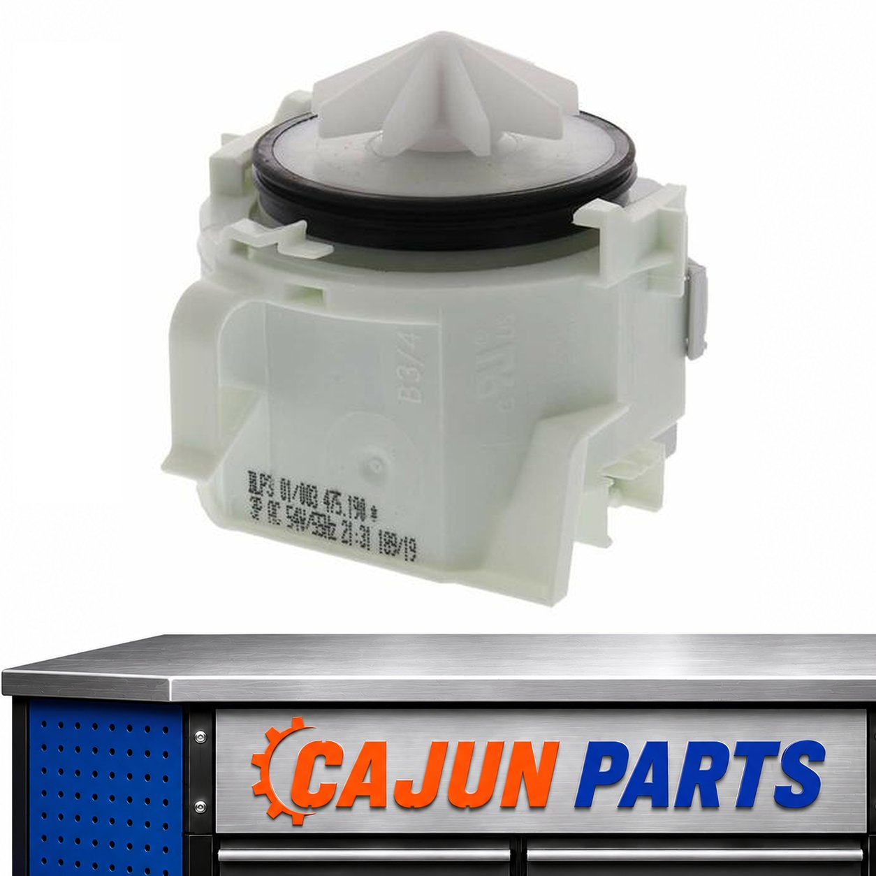 7564053-C For Bosch Gaggenau Dishwasher Water Drain Pump Assembly Part # Model