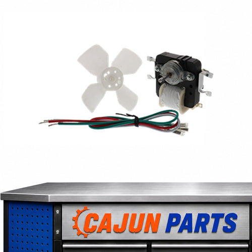 006673-A For KitchenAid Refrigerator Evaporator Fan Motor Kit Part # Model