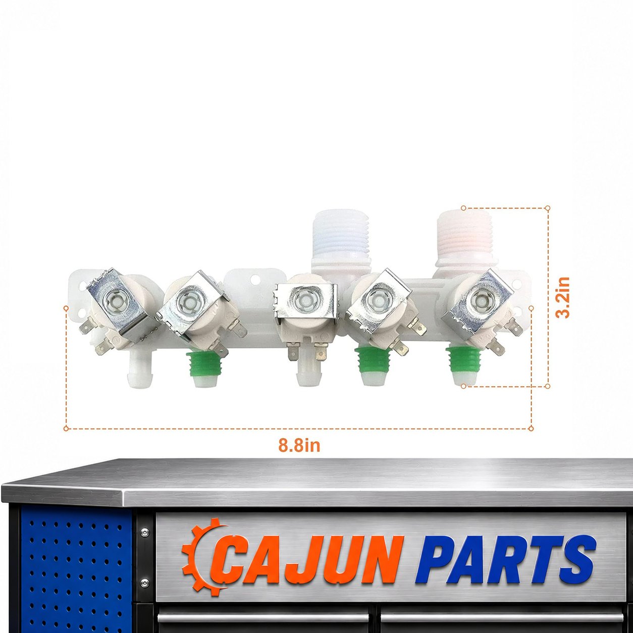 12747321-B For LG Kenmore Washer Water Inlet Fill Valve Solenoid Part # Model