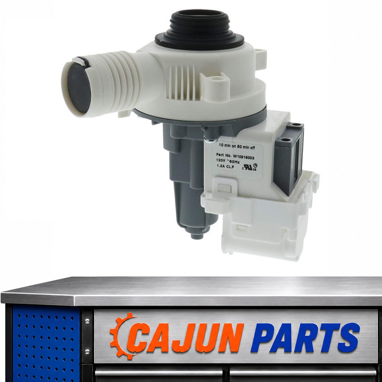 AP6038235-A For Whirlpool Cabrio Washer Water Drain Pump Assembly Part # Model