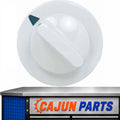 6912841-A For Hotpoint Dryer Timer Control Knob - White Part # Model NR1204