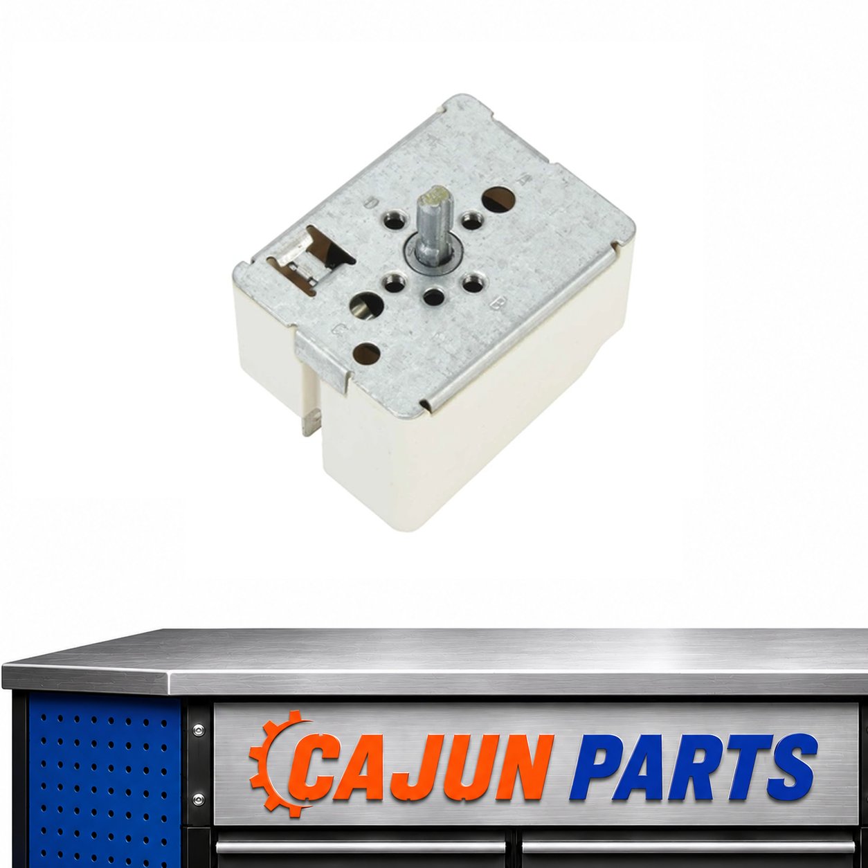 47704711-C For OEM Whirlpool Oven Range Top Burner Infinite Switch Part # Model